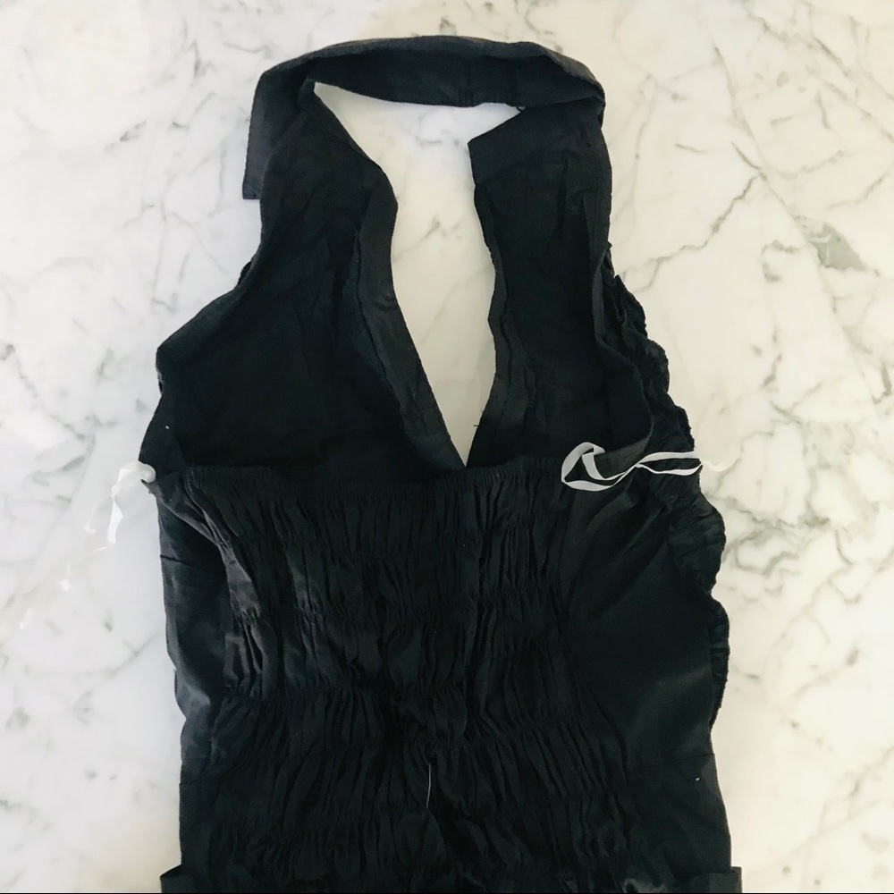 NEW Ruffle Halter Top with Buckle - Picture 11 of 11